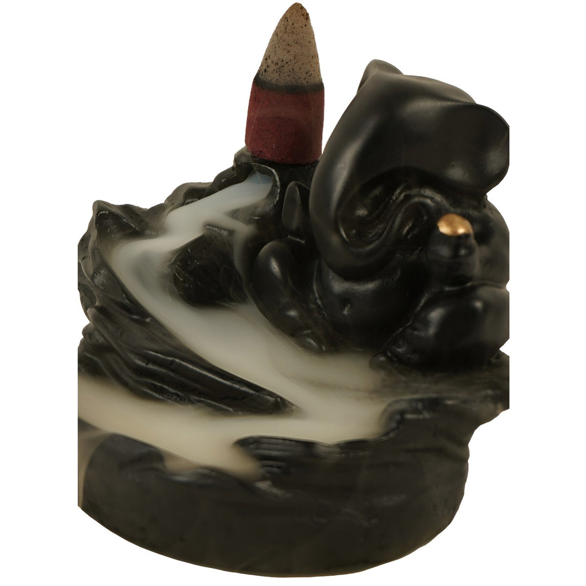 Smoke fountain Ganesha with cones