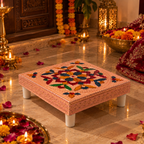 Meenakari Puja Chowki