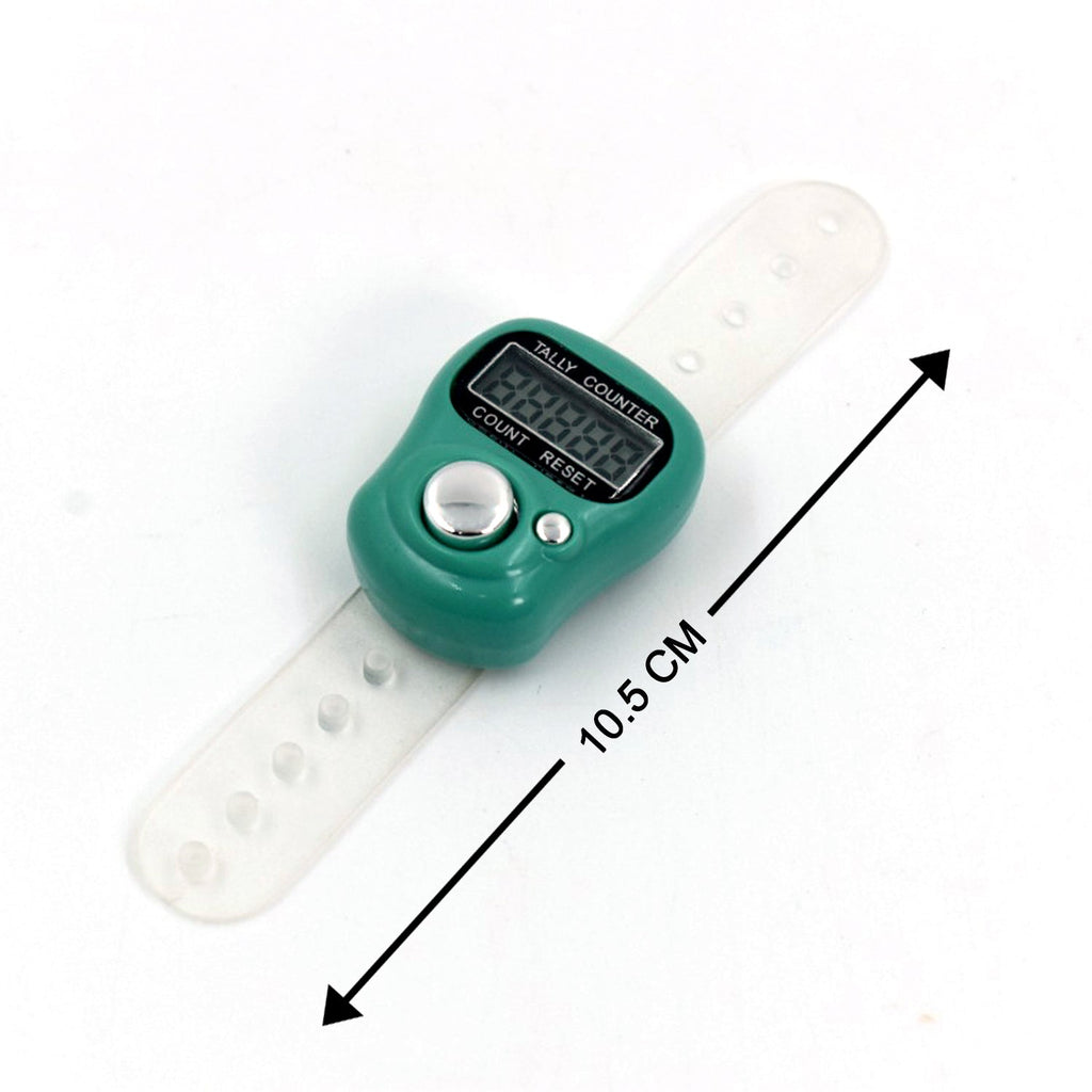 Hand tally counter reset dial