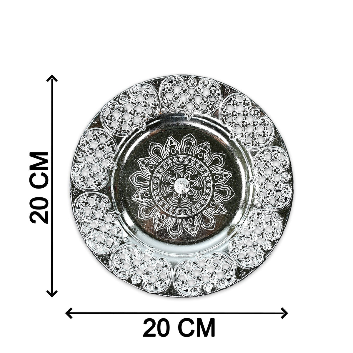 Swastik pooja thali dimensions