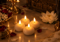 LED Floating Lotus Candles