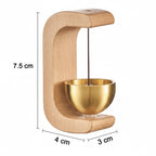 Brass door chime dimensions