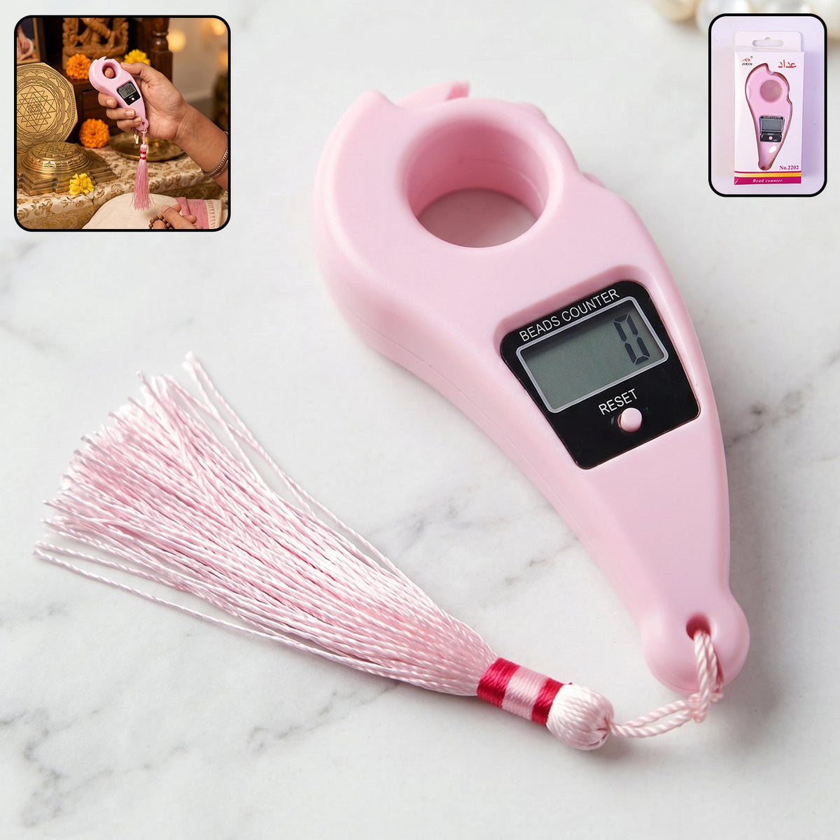 Digital mantra jaap counter
