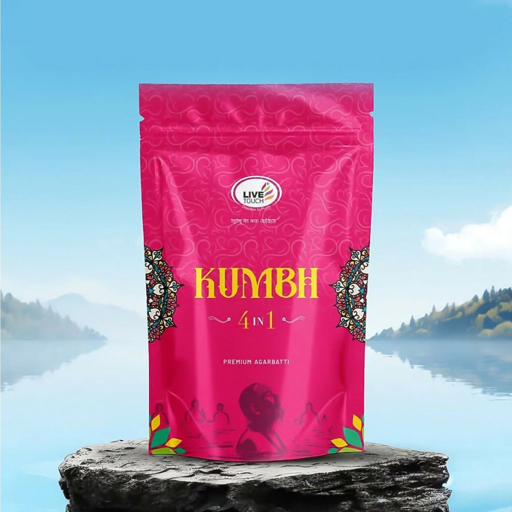 Kumbh premium agarbatti four fragrance 250g pack