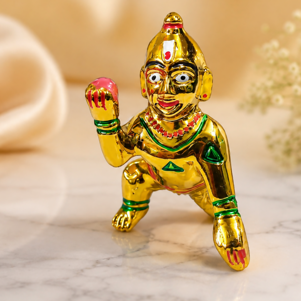 Laddu Gopal idol side