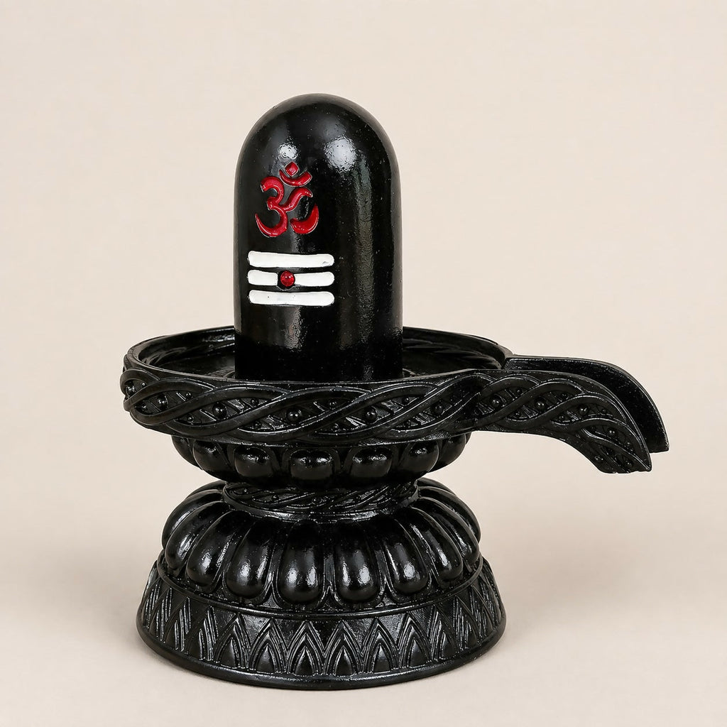 Shivling idol side