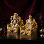 Sinhasan with idol seated
