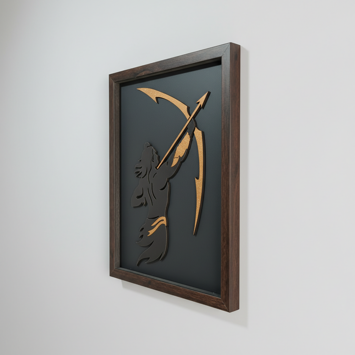 Shri Ram wall art on wall