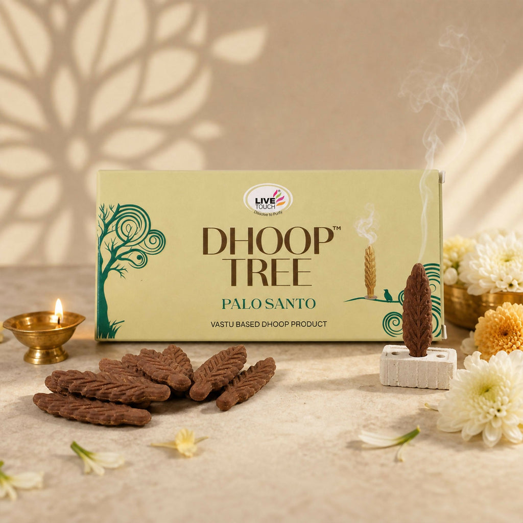 Palo santo dhoop tree shape